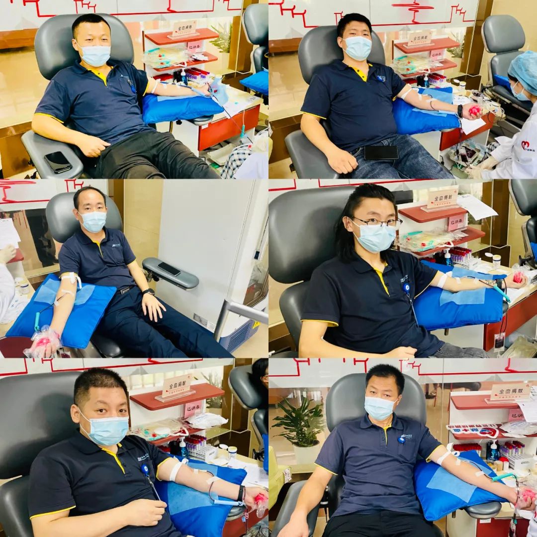 9.24 建黨百年 熱血獻禮 ｜ 精華股份黨支部、工會(huì )組織無(wú)償獻血活動(dòng)(圖3)