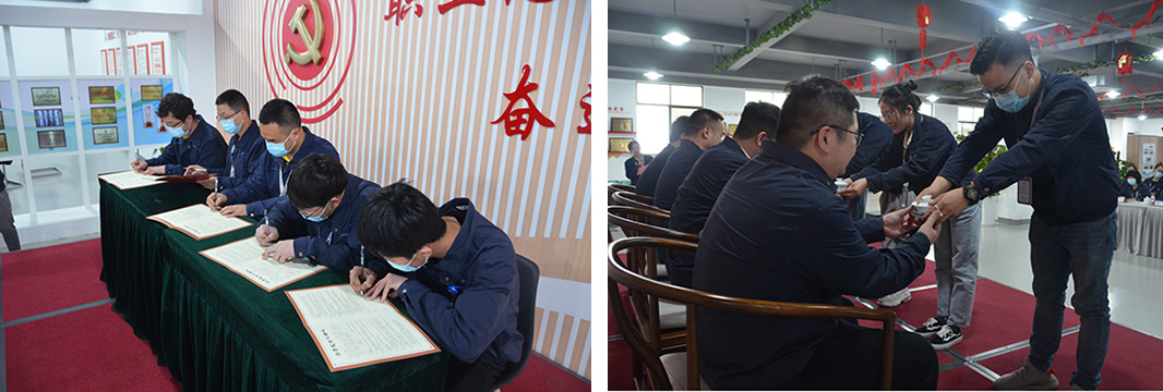 公司舉行技能比武大賽暨師帶徒總結大會(huì )(圖5) 公司舉行技能比武大賽暨師帶徒總結大會(huì )(圖5)